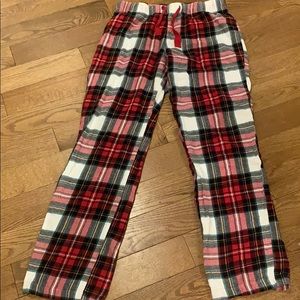 Plaid pajama pants